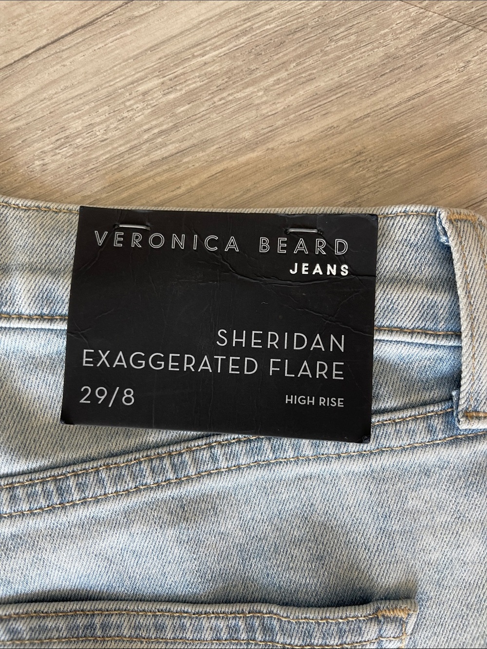 Veronica Beard Sheridan Exaggerated Flare Jeans NWT - Picture 5 of 5